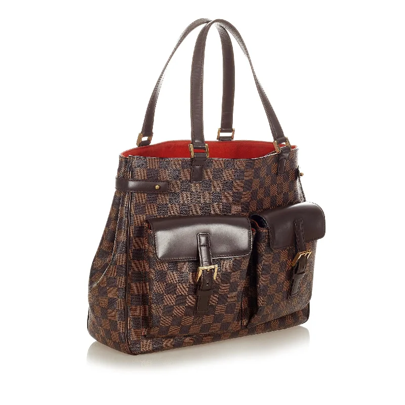 Louis Vuitton Alma bags with a leather - wrapped handle for a luxurious feelLouis Vuitton Damier Ebene Uzes (32498)