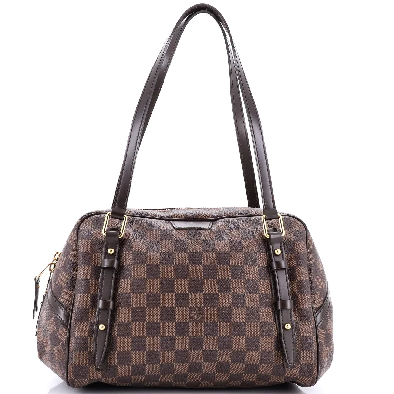 Louis Vuitton backpacks with a padded laptop compartment for travelRivington Satchel Damier GM