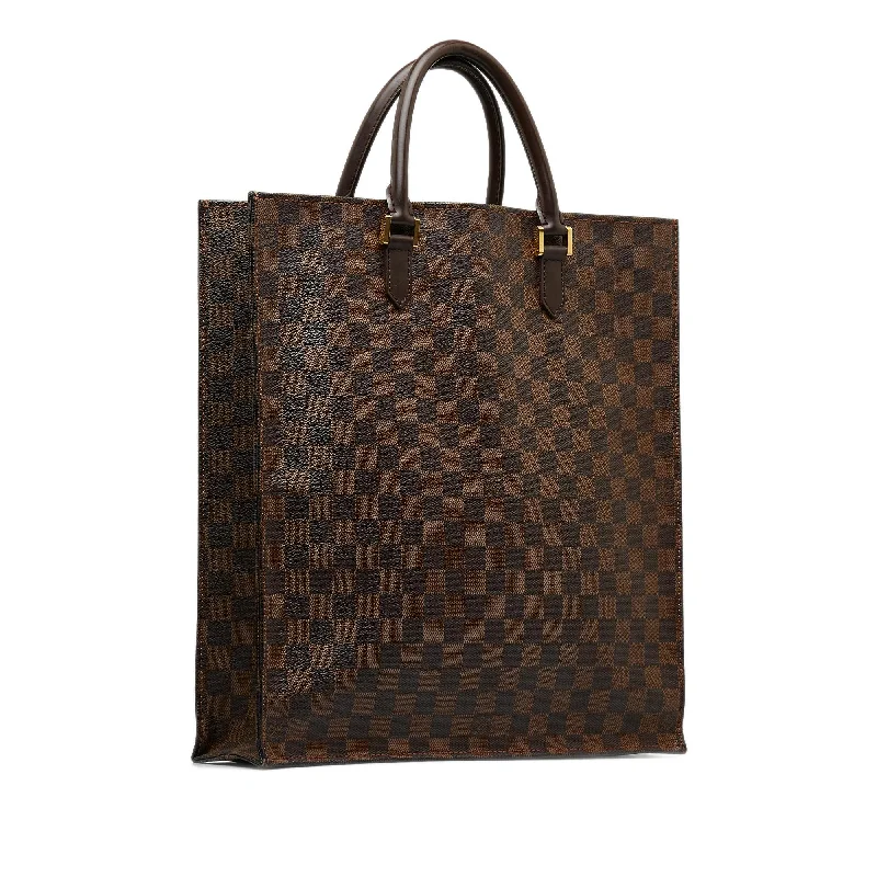 Louis Vuitton Twist bags with a crystal - embellished LV - turnlockLouis Vuitton Damier Ebene Venice Sac Plat (a7V2y9)