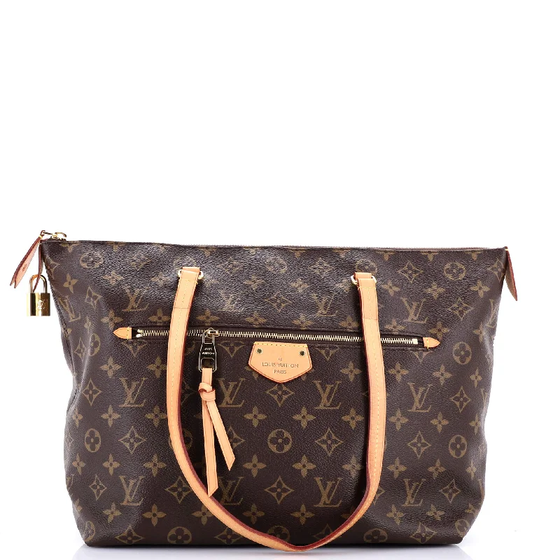 Ladies Louis Vuitton shoulder bags with a tassel decoration for charmIena Tote Monogram Canvas MM