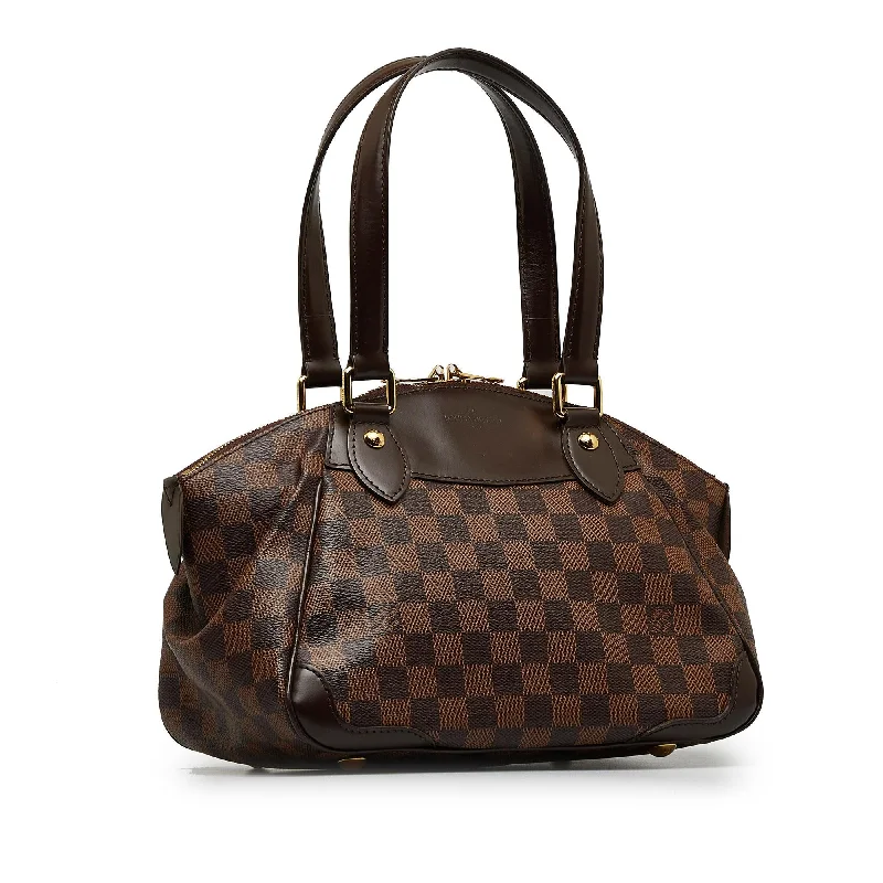 Louis Vuitton Alma bags with a monogram - embossed leather surfaceLouis Vuitton Damier Ebene Verona PM (Ar62xg)