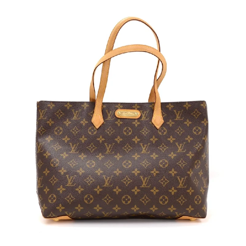 Ladies Louis Vuitton Capucines bags with gold - toned hardwareWilshire MM Monogram Canvas Handbag