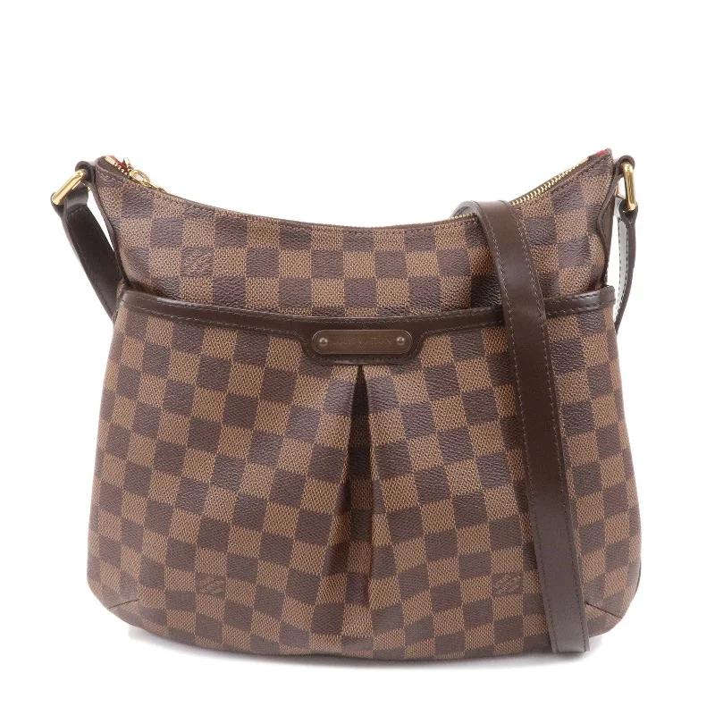 Louis Vuitton bags with a detachable mobile phone holder for convenienceLouis Vuitton Damier Ebene Bloomsbury PM Shoulder Bag N42251