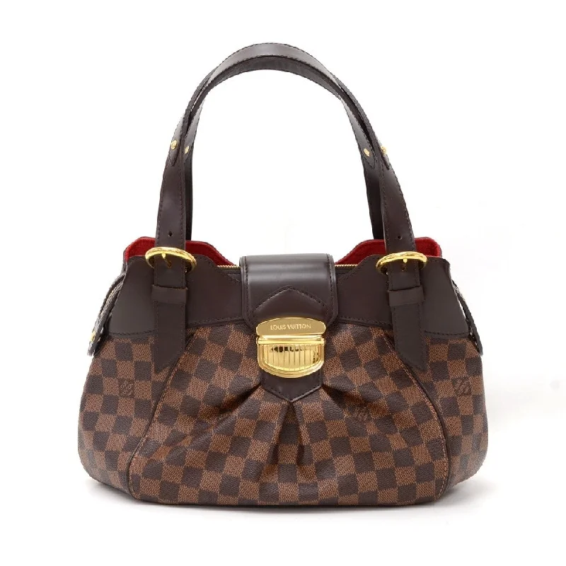 Louis Vuitton Twist bags with the iconic LV - turnlock closureSistina PM Damier Ebène Canvas Handbag