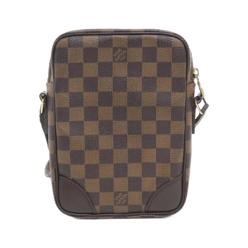 Ladies Louis Vuitton shoulder bags with a magnetic - closure flap for easeLouis Vuitton Damier Danube