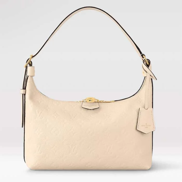 Louis Vuitton Alma bags with a detachable shoulder strap for versatilityLouis Vuitton LV Unisex Sac Sport Crème Beige Embossed Supple Grained Cowhide Leather