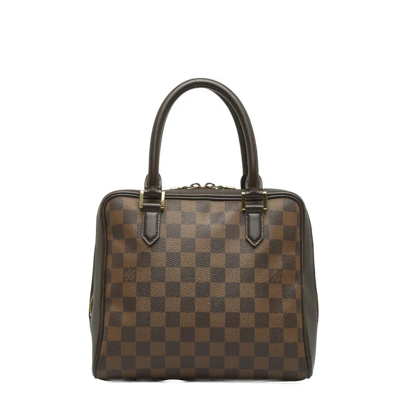 Louis Vuitton bags with a chain - link trim and a leather body for a modern edgeLouis Vuitton Damier Blair Handbag N51150 Brown PVC Leather  Louis Vuitton