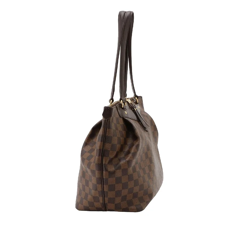 Ladies Louis Vuitton shoulder bags with a wide - width strap for comfortLouis Vuitton Damier Ebene Westminster GM (NAQ7y4)