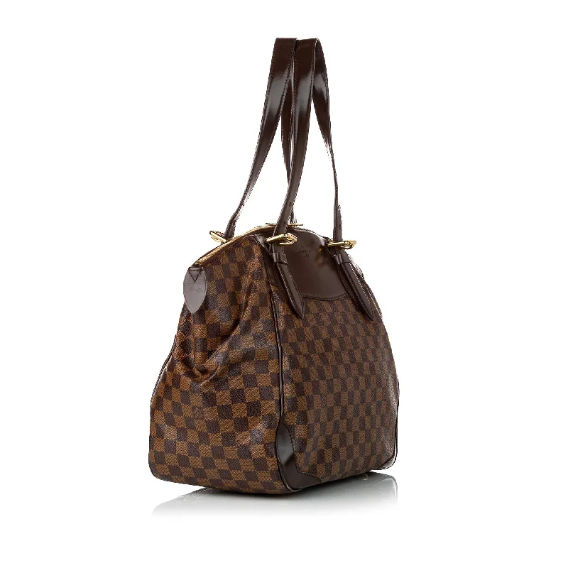 Ladies Louis Vuitton handbags with a detachable coin purse insideLouis Vuitton Damier Ebene Verona GM (30376)