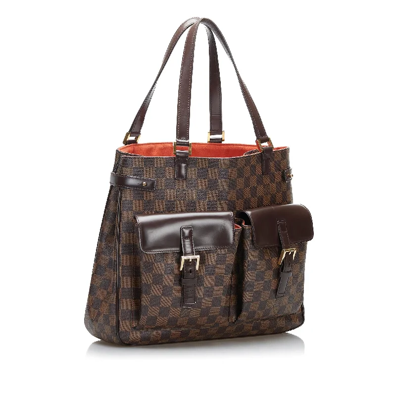 Louis Vuitton crossbody bags in a bold red color for a statementLouis Vuitton Damier Ebene Uzes (5WmiT2)