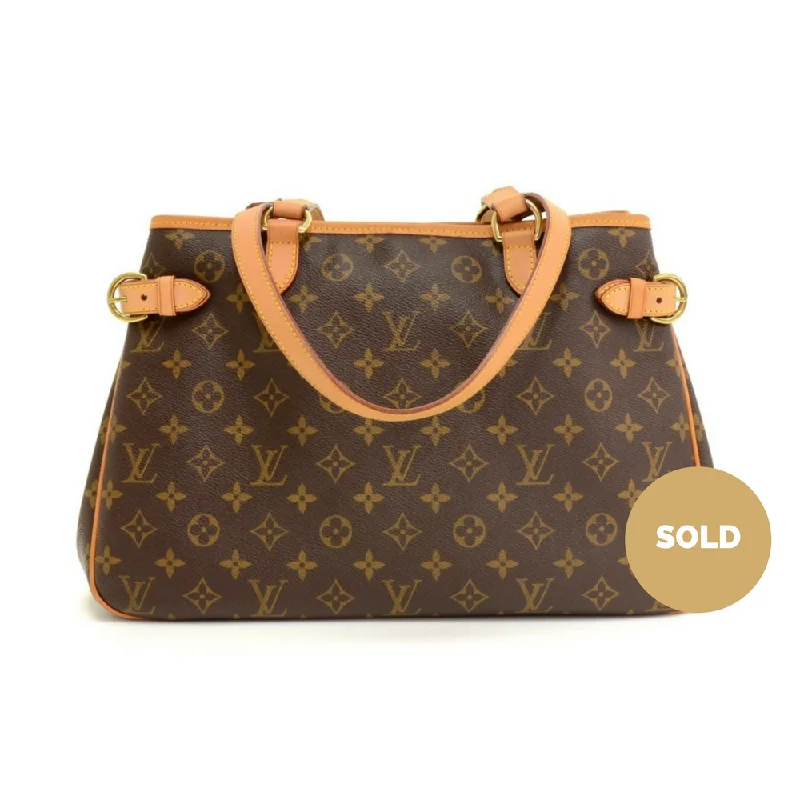 Louis Vuitton bags with a magnetic snap closure for easy accessBatignolles Monogram Canvas Shoulder Bag