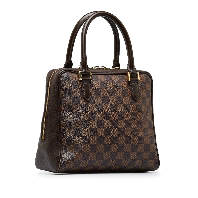 Louis Vuitton Alma bags with a detachable shoulder strap for versatilityLOUIS VUITTON Damier Ebene Brera Handbag