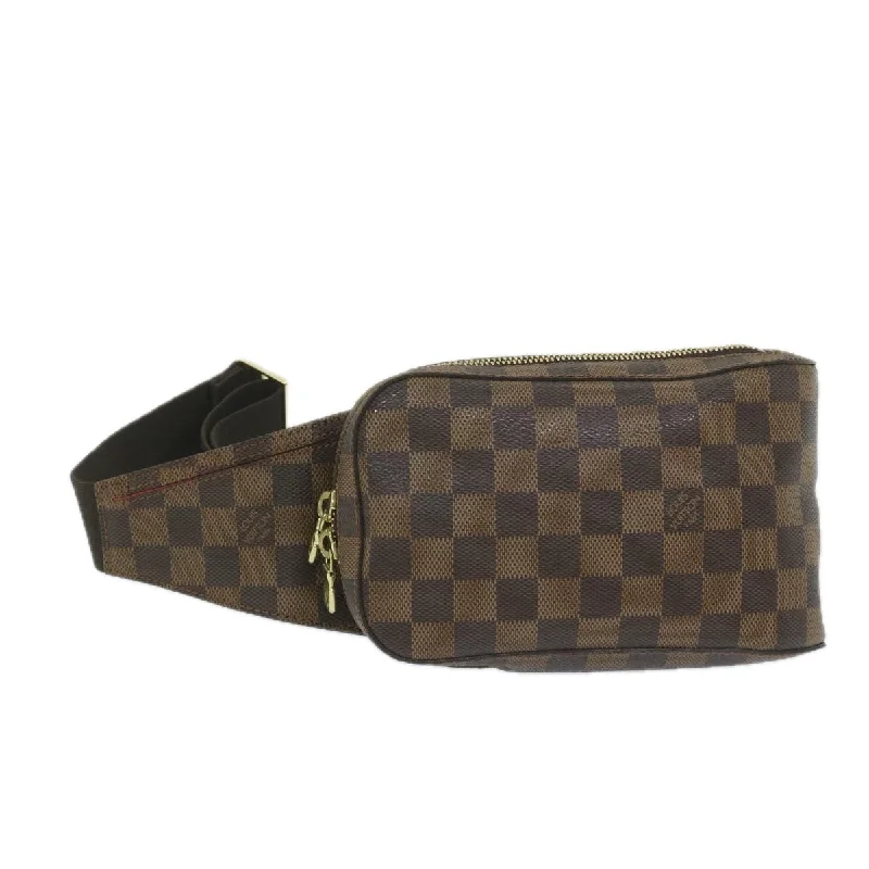 Ladies Louis Vuitton Capucines bags with gold - toned hardwareLouis Vuitton Damier Ebene Geronimos