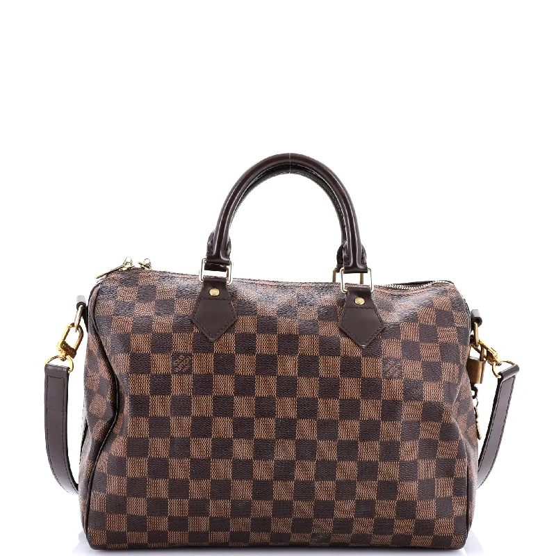 Louis Vuitton Neverfull bags with large capacity for everyday essentialsSpeedy Bandouliere Bag Damier 30