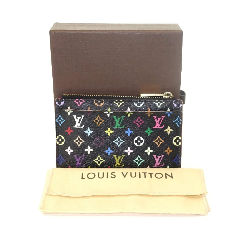 Louis Vuitton Alma bags featuring the signature top - handle designMulticolour Coin Purse with Key Ring