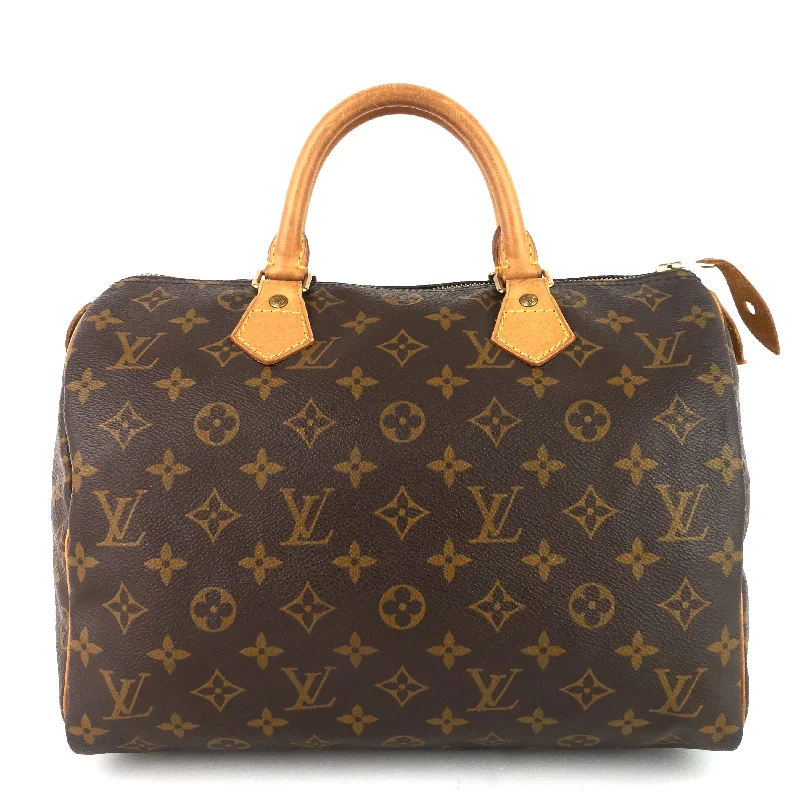 Louis Vuitton Alma bags with a monogram - embossed leather surfaceSpeedy 30 Monogram Canvas Bag