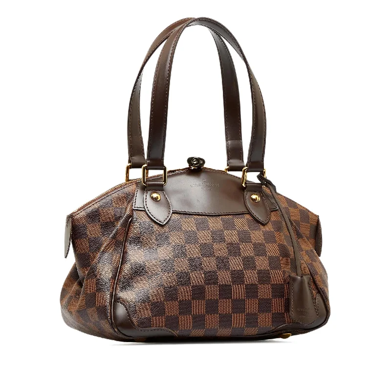 Louis Vuitton Twist bags with a contrast - colored interior for visual interestLouis Vuitton Damier Ebene Verona PM (XhgBLw)