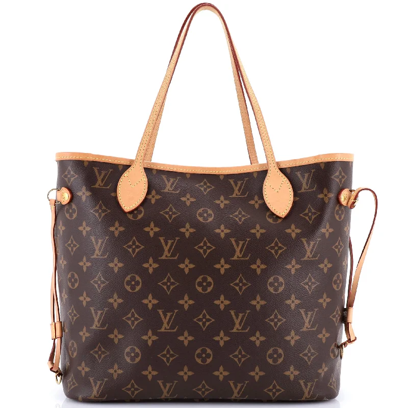 Louis Vuitton bags with a magnetic snap closure for easy accessNeverfull NM Tote Monogram Canvas MM