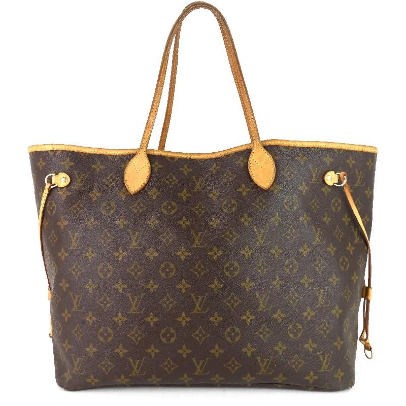 Louis Vuitton bags with a detachable mirror inside for on - the - go touch - upsNeverfull GM Monogram Canvas Bag