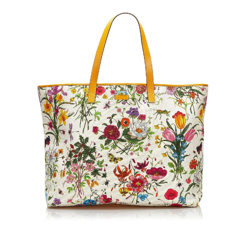 Ladies Gucci Dionysus bags with a detachable shoulder strapGucci Flora Tote