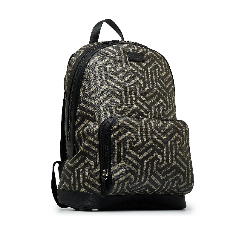 Women Gucci Sylvie bags with a crystal - embellished web stripeGucci GG Supreme Caleido Backpack (aWHWVu)