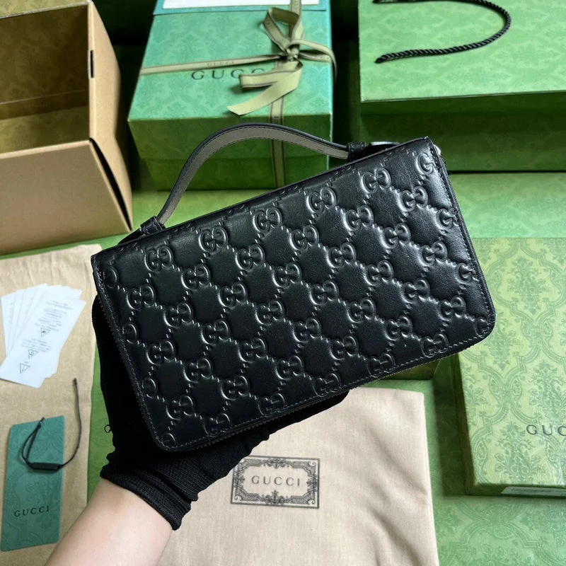 Women Gucci bags with a front - zip pocket for small itemsBC - GUCCI BAGS - 116