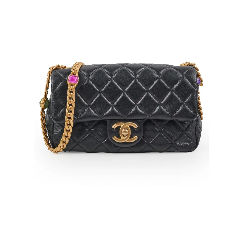 Chanel Colorful Handbag for Spring OutfitsChanel Mini Rectangular Seasonal Classic Flap Lambskin