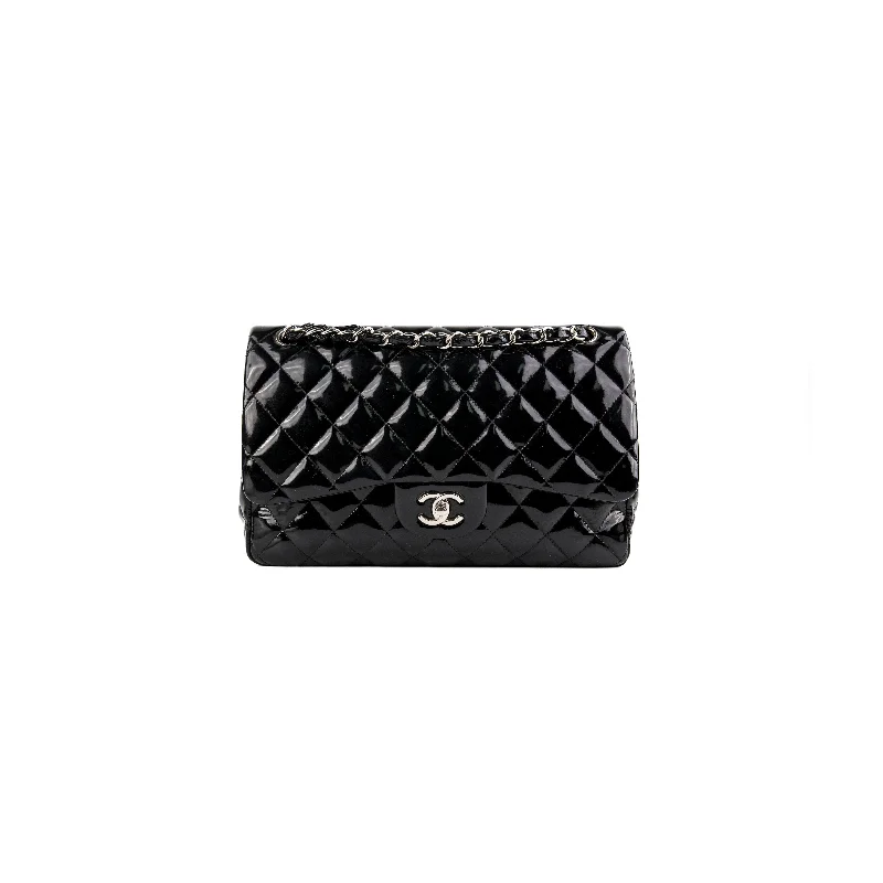 Chanel All - Match Handbag for Versatile StylingChanel Jumbo Flap Patent Black