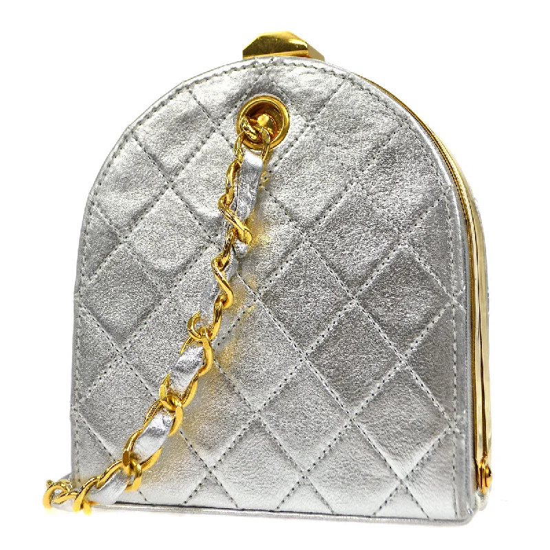 Chanel Luxury Handbag for High - End EventsCHANEL 1989-1991 Kisslock Shoulder Bag Micro