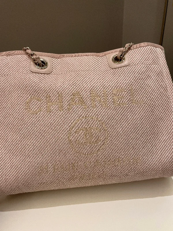 Chanel Colorful Handbag for Spring OutfitsChanel Deauville Shopper Tote Beige