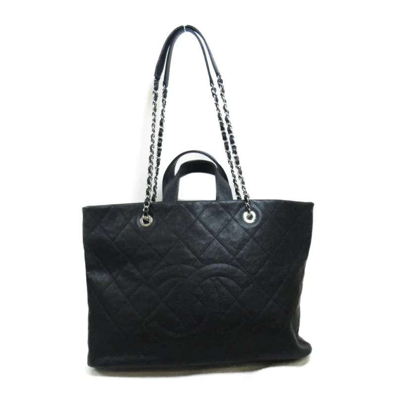 Chanel New Arrival Handbag with Gold HardwareChanel 2W Tote Bag Tote Bag Caviar S Women's Black