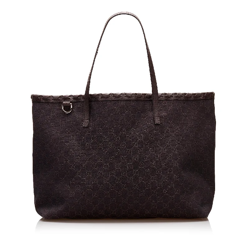 Ladies Gucci Dionysus bags with a chain - link shoulder strapGucci GG Canvas Tote