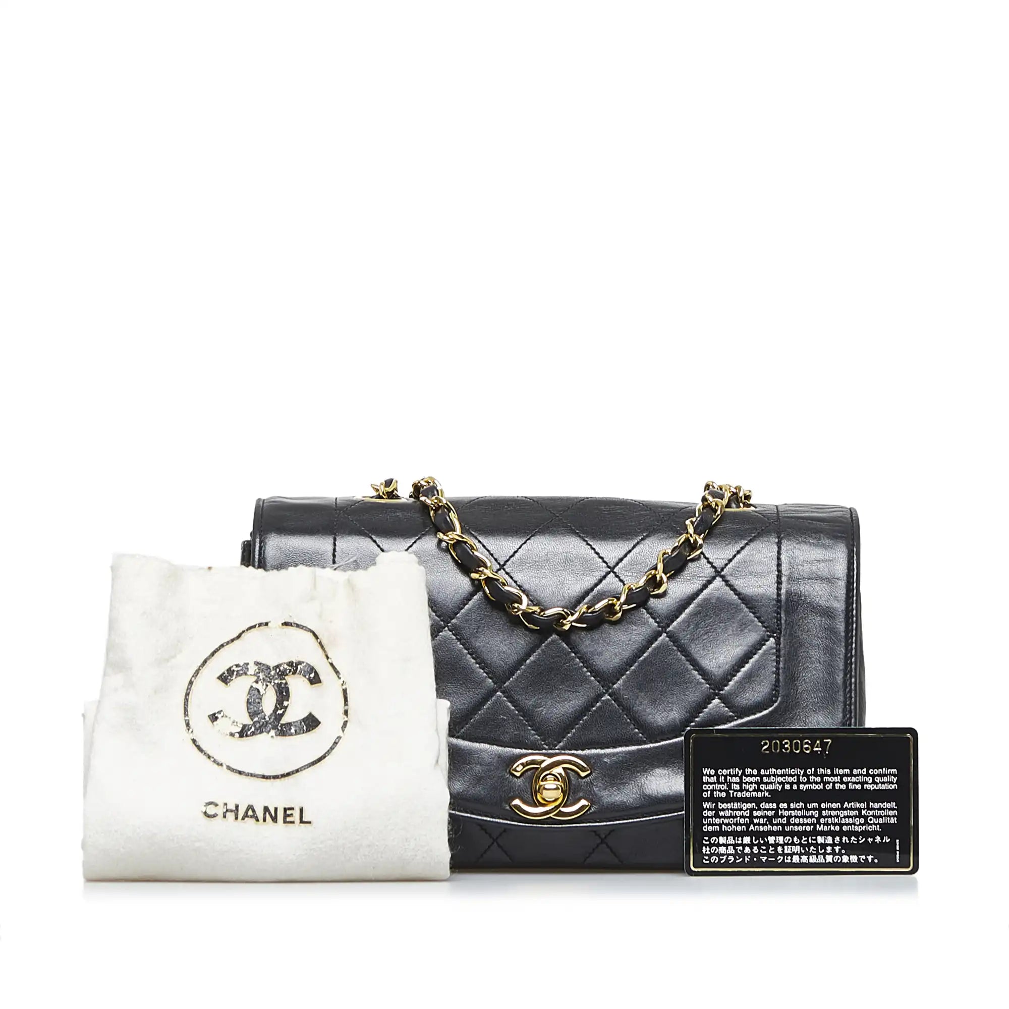 Chanel Colorful Handbag for Spring OutfitsChanel Diana Medium Black Lambskin Gold