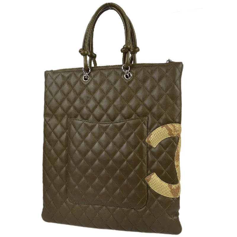 Chanel New Arrival Handbag with Gold HardwareChanel 2004-2005 Calfskin Cambon Ligne Tote Handbag