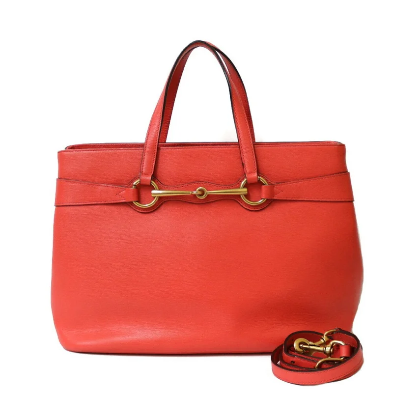 Gucci tote bags for women with a spacious interiorGucci Shoulder Bag Red Ladies Leather