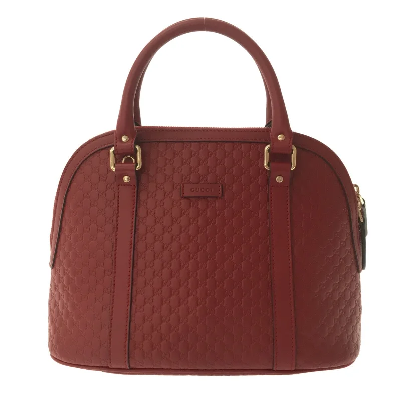 Women Gucci bags with a front - flap pocket for quick - access itemsGucci Micro Guccissima Handbag