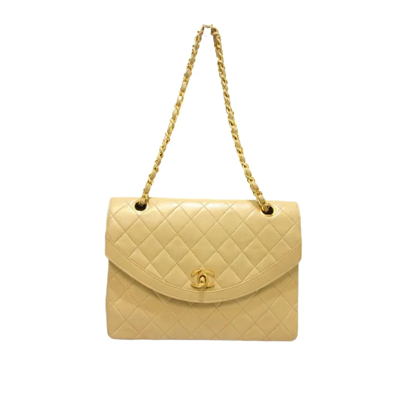 Chanel Small Crossbody Bag for TravelVintage Flap Beige GHW