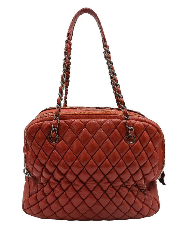 Chanel Classic Flap Bag for Evening PartyChanel Double Zip Tote Red Lambskin SHW ASC5311