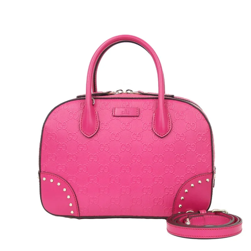 Women Gucci bags with a detachable mirror insideGucci Shoulder Bag Handbag Pink Ladies