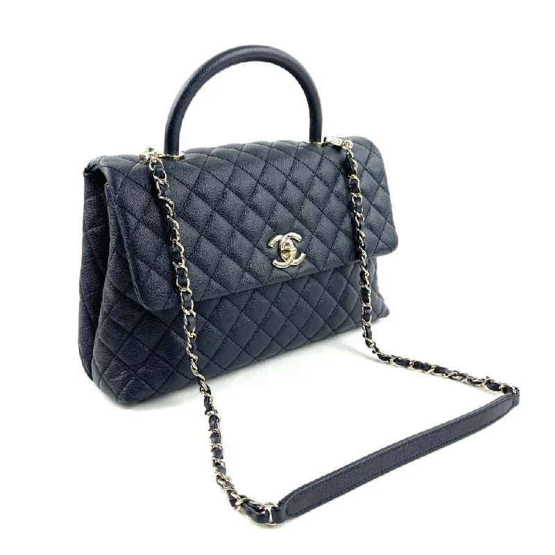 Chanel Black Handbag for Business MeetingsCHANEL 2020 Large Coco Handle Bag