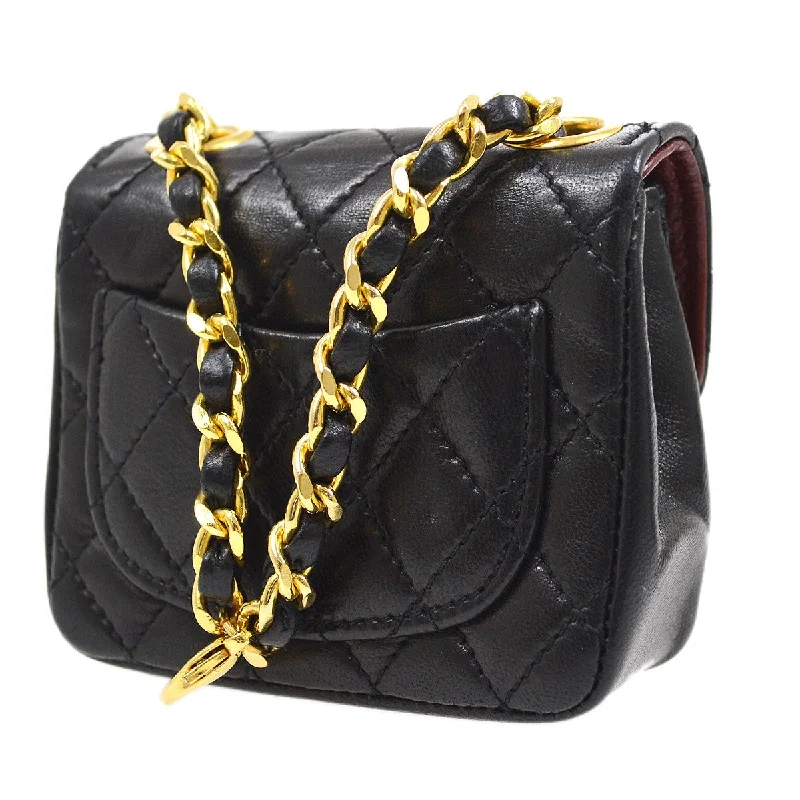 Chanel All - Match Handbag for Versatile StylingCHANEL 1990s Micro bag Charm