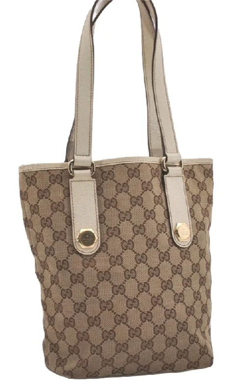 Ladies Gucci Dionysus bags with a star - shaped charmAuthentic GUCCI Charmy Shoulder Tote Bag GG Canvas Leather 153361 Brown 8509I