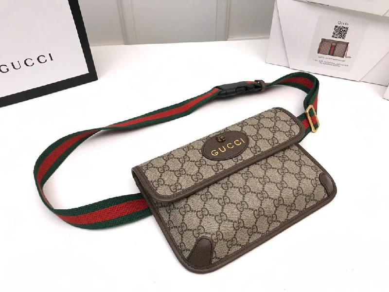 Gucci handbags for women with a patent - leather finishGucci Neo Vintage  Belt Bag