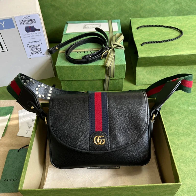 Ladies Gucci shoulder bags with a magnetic - closure flapWF - Gucci Bags - 279