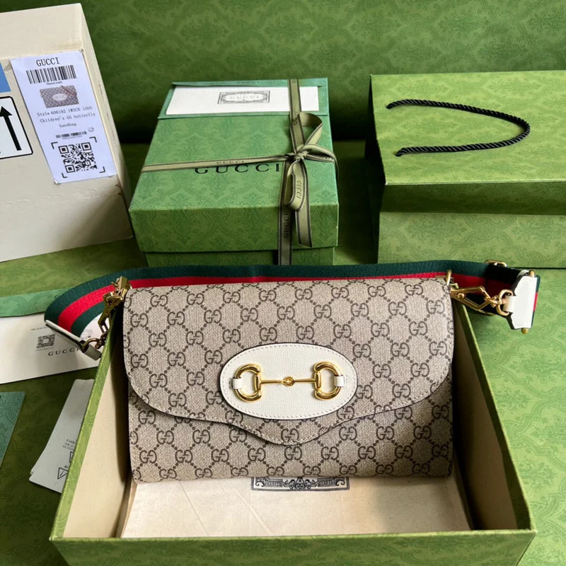 Women Gucci crossbody bags with a woven leather strapBC - GUCCI BAGS - 1440