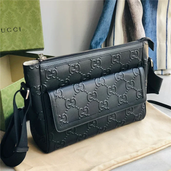 Women Gucci Sylvie bags with a monogram - embossed leatherWF - Gucci Bags - 190