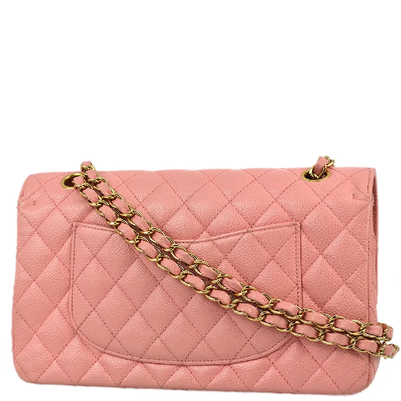 Chanel Medium Tote Bag for Office LadiesChanel 2004-2005 Pink Caviar Medium Classic Double Flap Bag