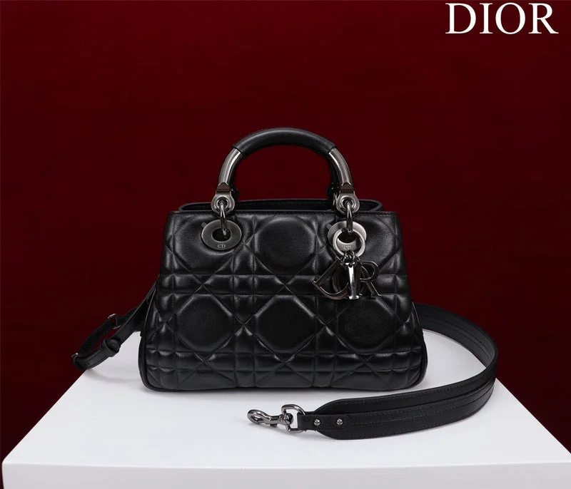 Christian Dior Saddle bags with a patent leather finish for a shiny lookDior Bag