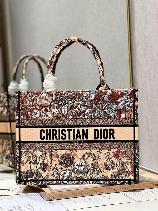 Christian Dior tote bags with a printed Dior logo on the frontDior Bag