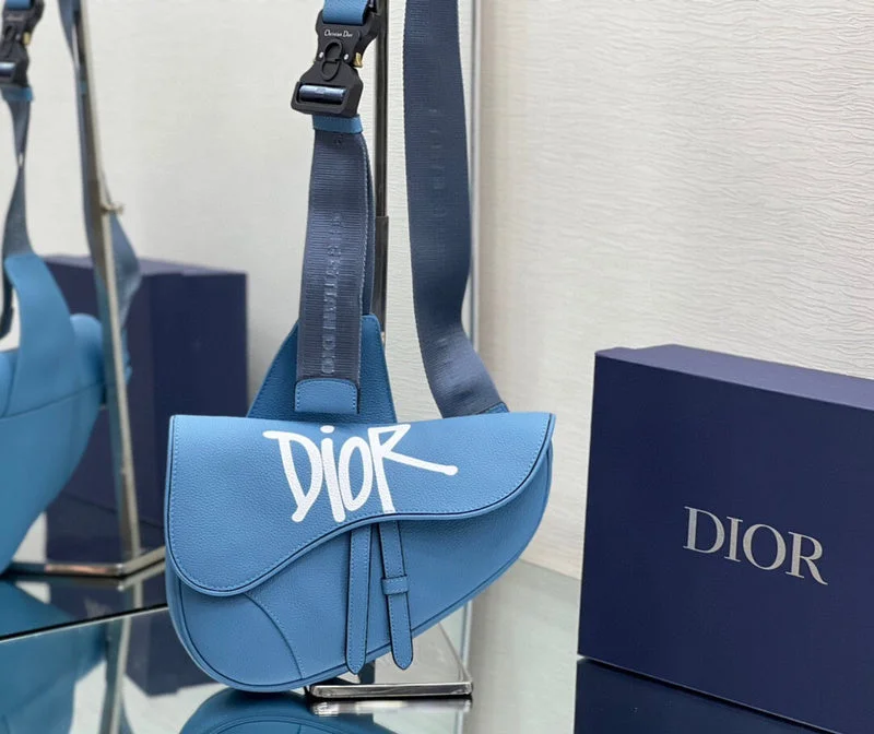 Christian Dior tote bags with a printed Dior logo on the frontChristian Dior Bag